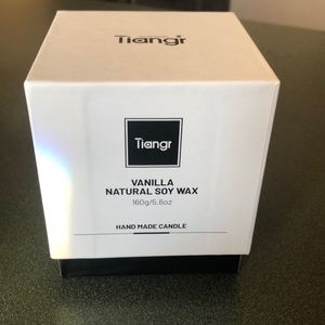 Vanilla soy wax candle